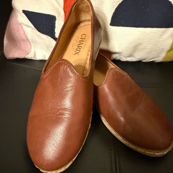 Charix / 7.5 / Handmade Leather Slip-On Loafers / Neutral / Comfy / Eco / Casual - Picture 9 of 15